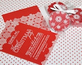 SNOWFLAKE FORMAL HOLIDAY Printable Party Invitation Printing Available Il_170x135
