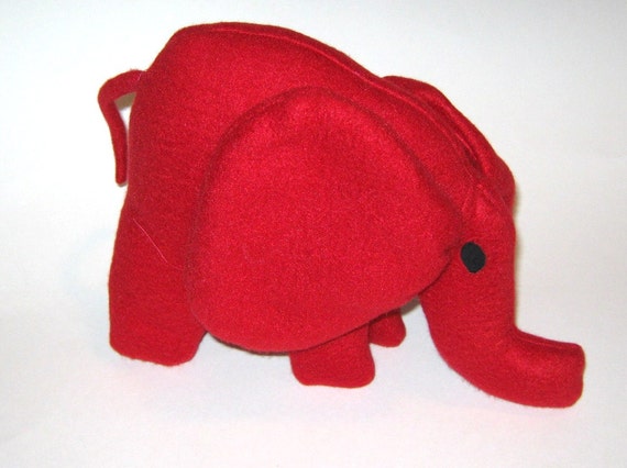 red stuffed toy