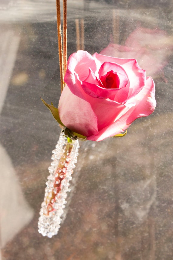 Glass Hanging Vase Set