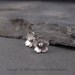 Cherry Blossom Earrings - Sterling silver Sakura Post earrings, Spring Jewelry, Gifts for her, Gifts under 40.00,