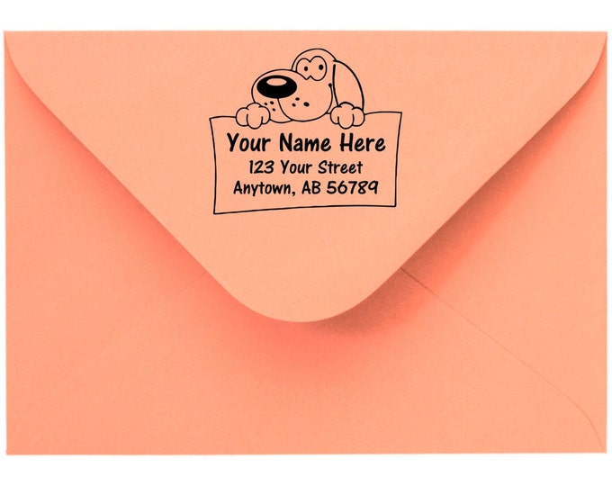 Personalized Custom Made Return Address and Name Rubber Stamps R27