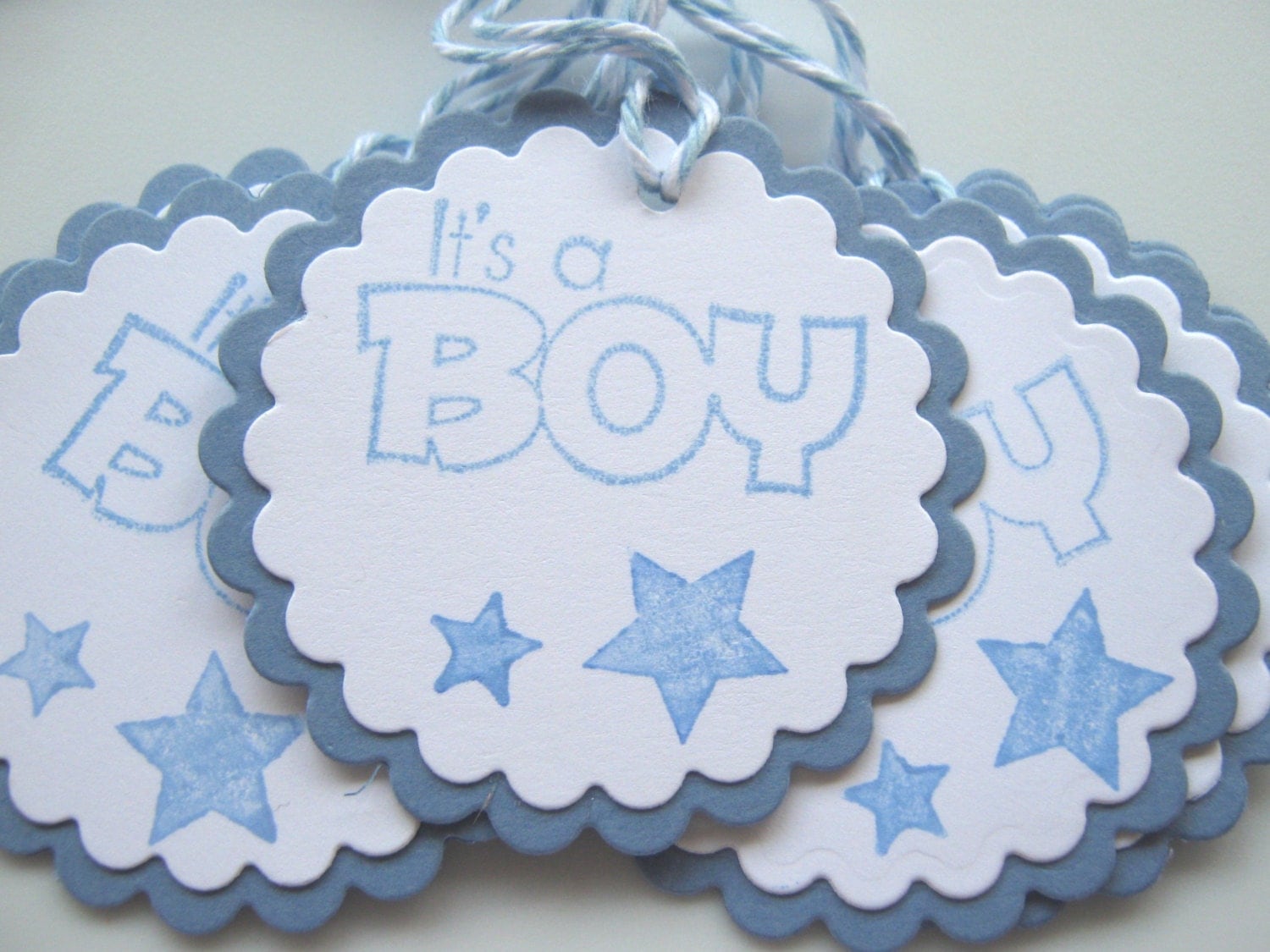 I'ts a Boy Gift Tags Baby Boy Gift Tags