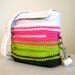 CLEARANCE 50% off, Travelers pack in brights, color block, white pink green brown