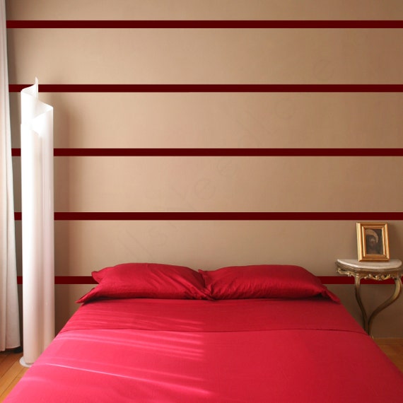 Easy Stripes Wall Decals 1in x 12 yds