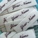 1/2 x 1 1/2 Inch Custom Clothing Labels 100 Count