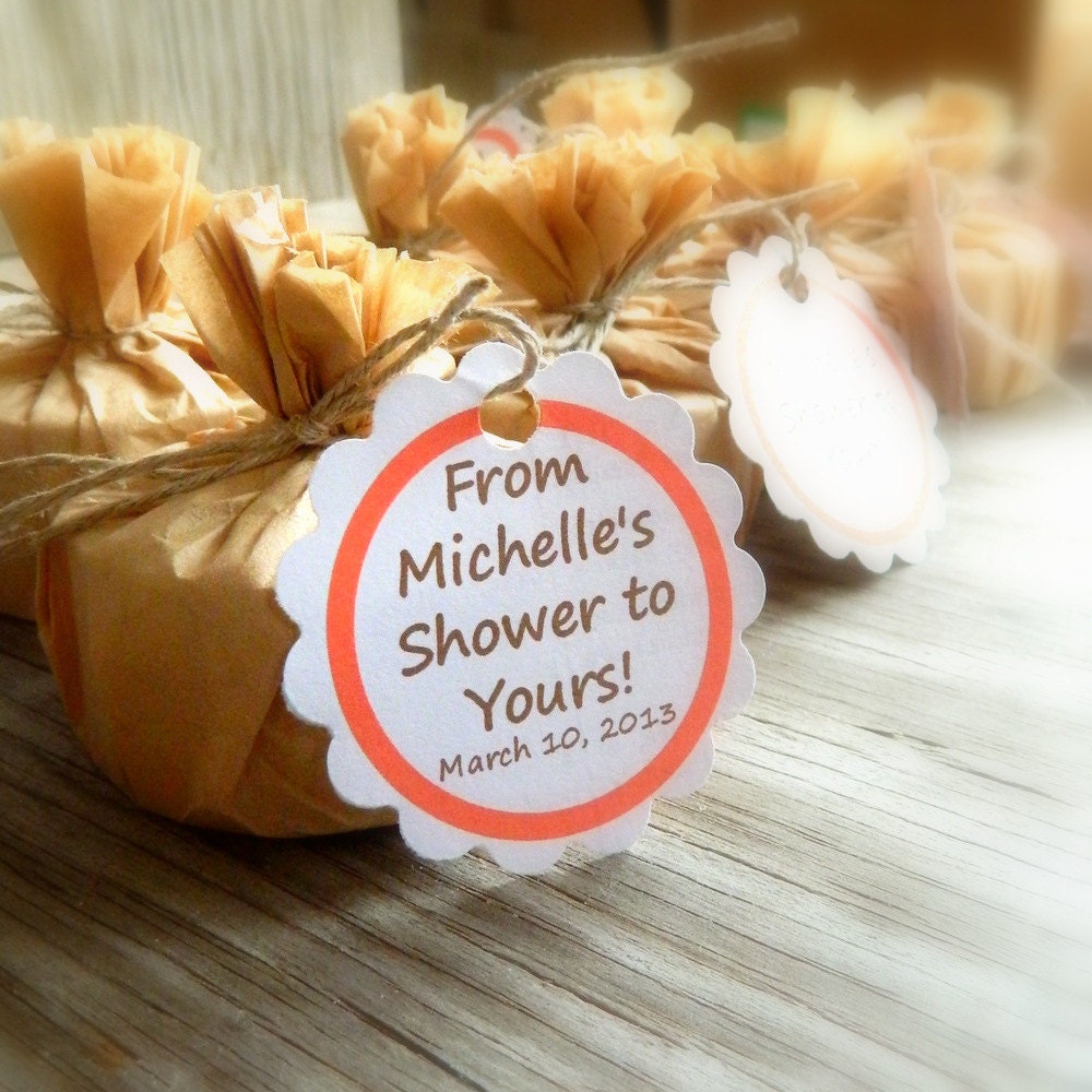Personalized Bridal Shower Favor / Soap Favour / Eco Wedding