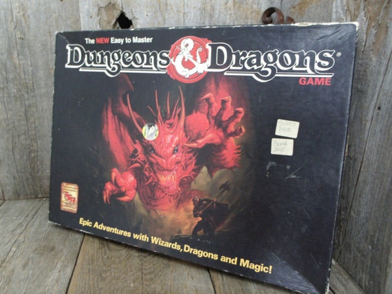 1991 TSR Dungeons and Dragons D&D Board Game by TheRustyChicken