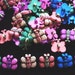 25 pcs - Cute Butterfly Shank buttons - mix color