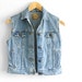 Levis Vest Levis Denim Vest Levis Jean Vest Levis Vest Small Denim Levis Vest Levi Denim Vest Blue Jean Vest xs xsmall