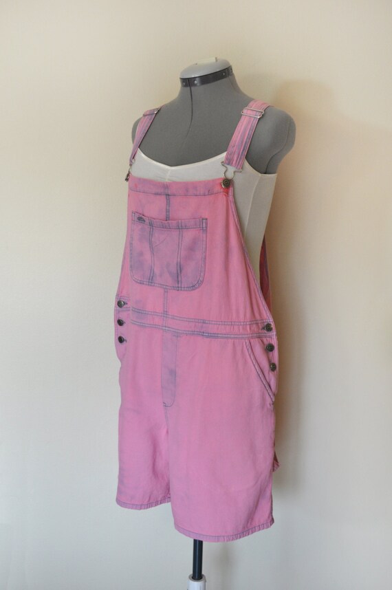 Pink Bib OVERALLS Hand Dyed Pastel Pink Cabelas Cotton