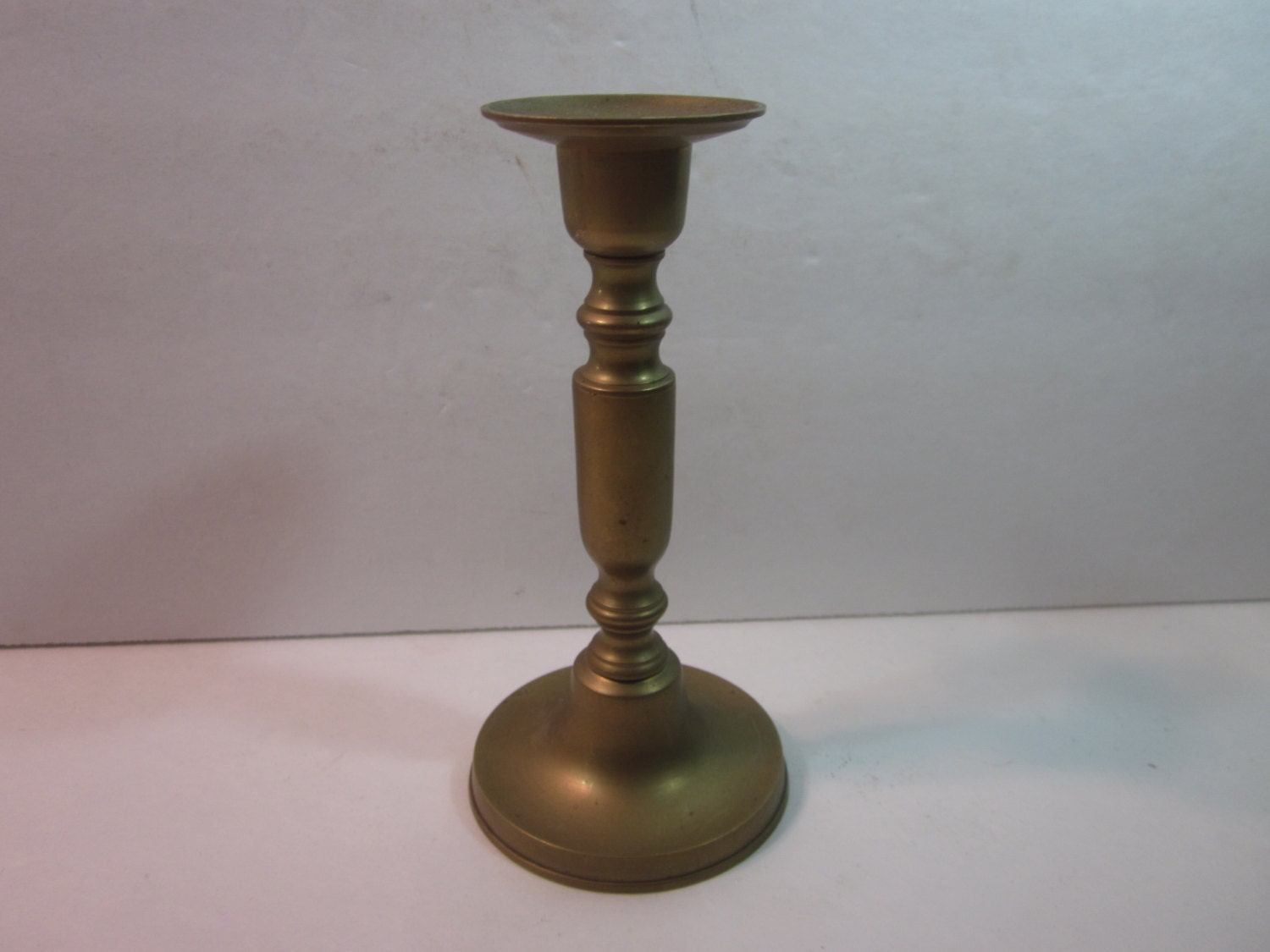 vintage brass candlestick made in india by njdigfinds on Etsy