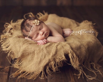 Newborn Photo Prop Burlap Blanket Baby Photography Prop Burlap Layering Blanket Newborn Photo Prop Burlap Prop Baby Prop Blanket Photo Prop