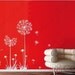 custom for Palazzolo - Dandelion -39 inch H- Wall Art Home Decors Removable Vinyl Wall Decals
