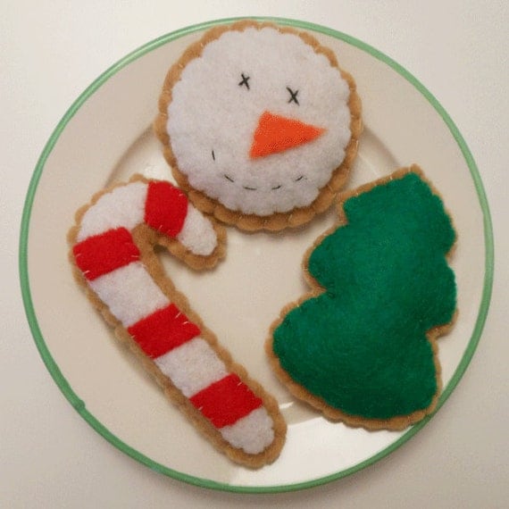 felt food dessert set christmas cookies choose snowman felt food dessert set christmas cookies choose snowman