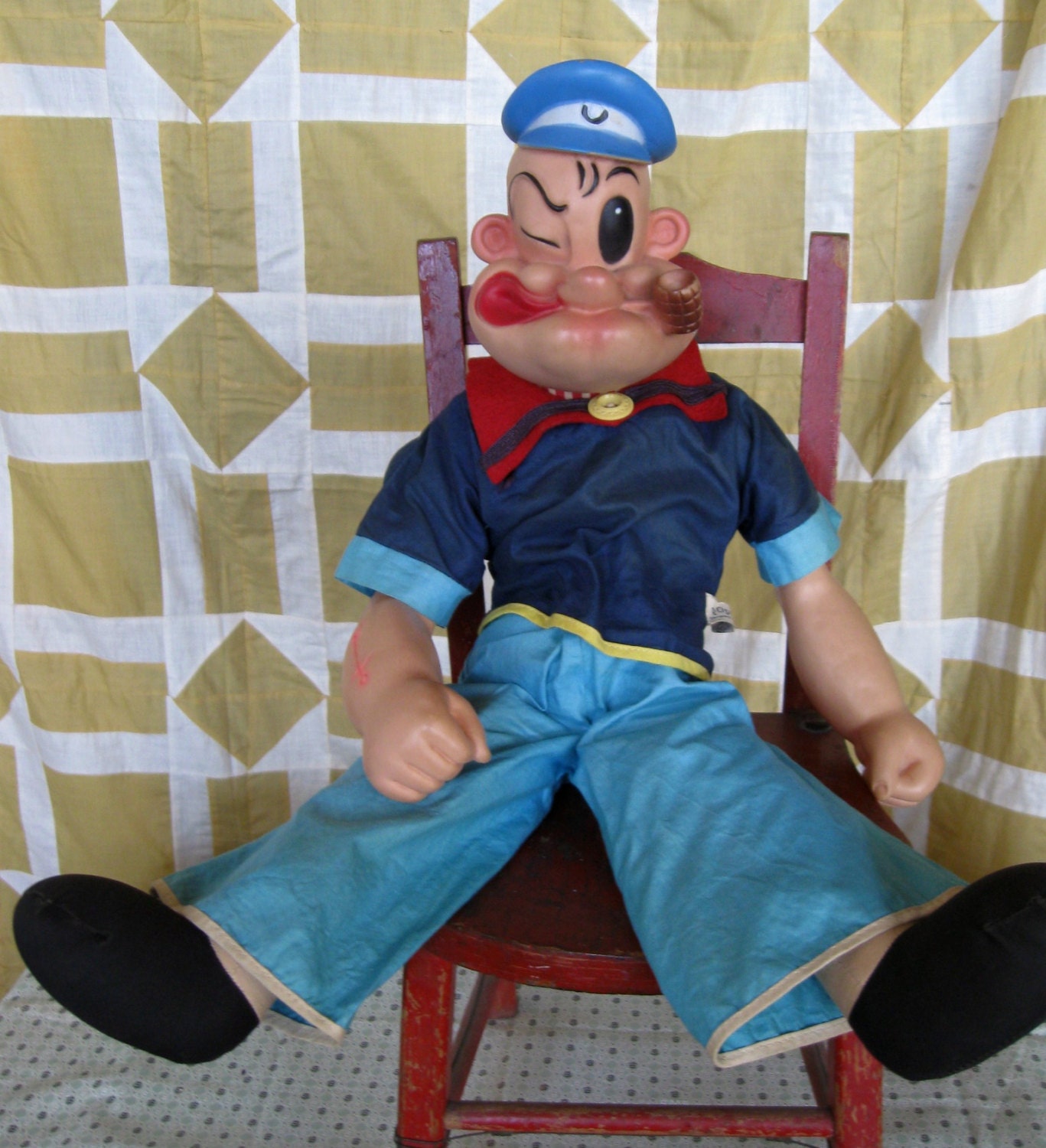 popeye stuffed doll