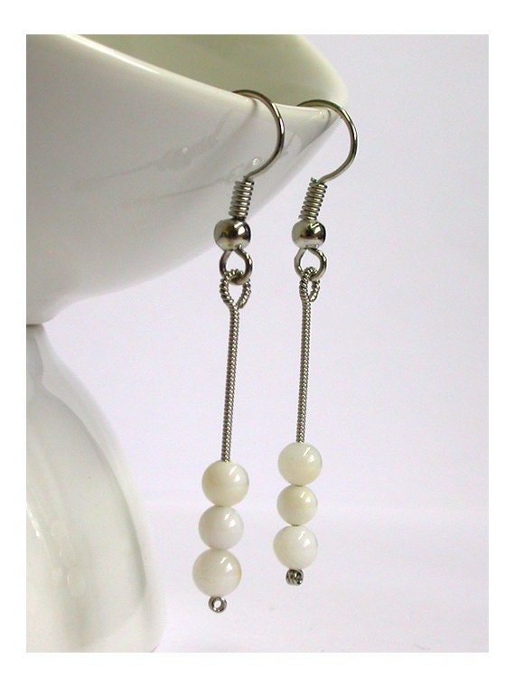 Acupuncture Needle Earrings / Jewelry by rockpaperneedles on Etsy