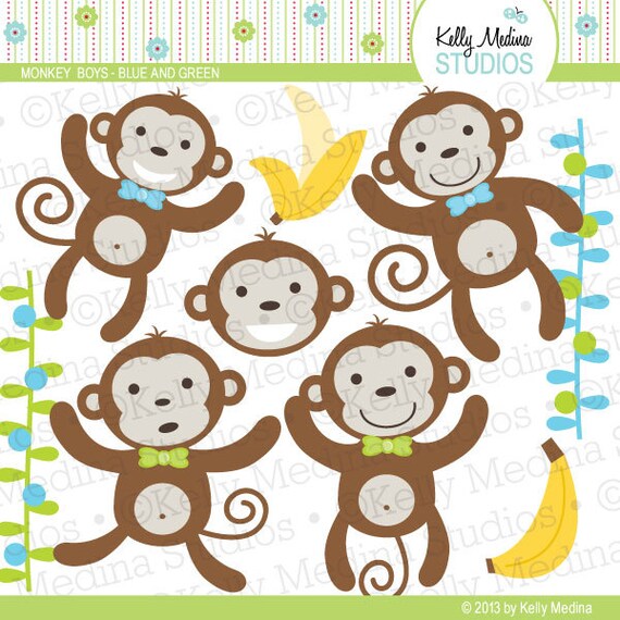 clipart cute little monkey - photo #36