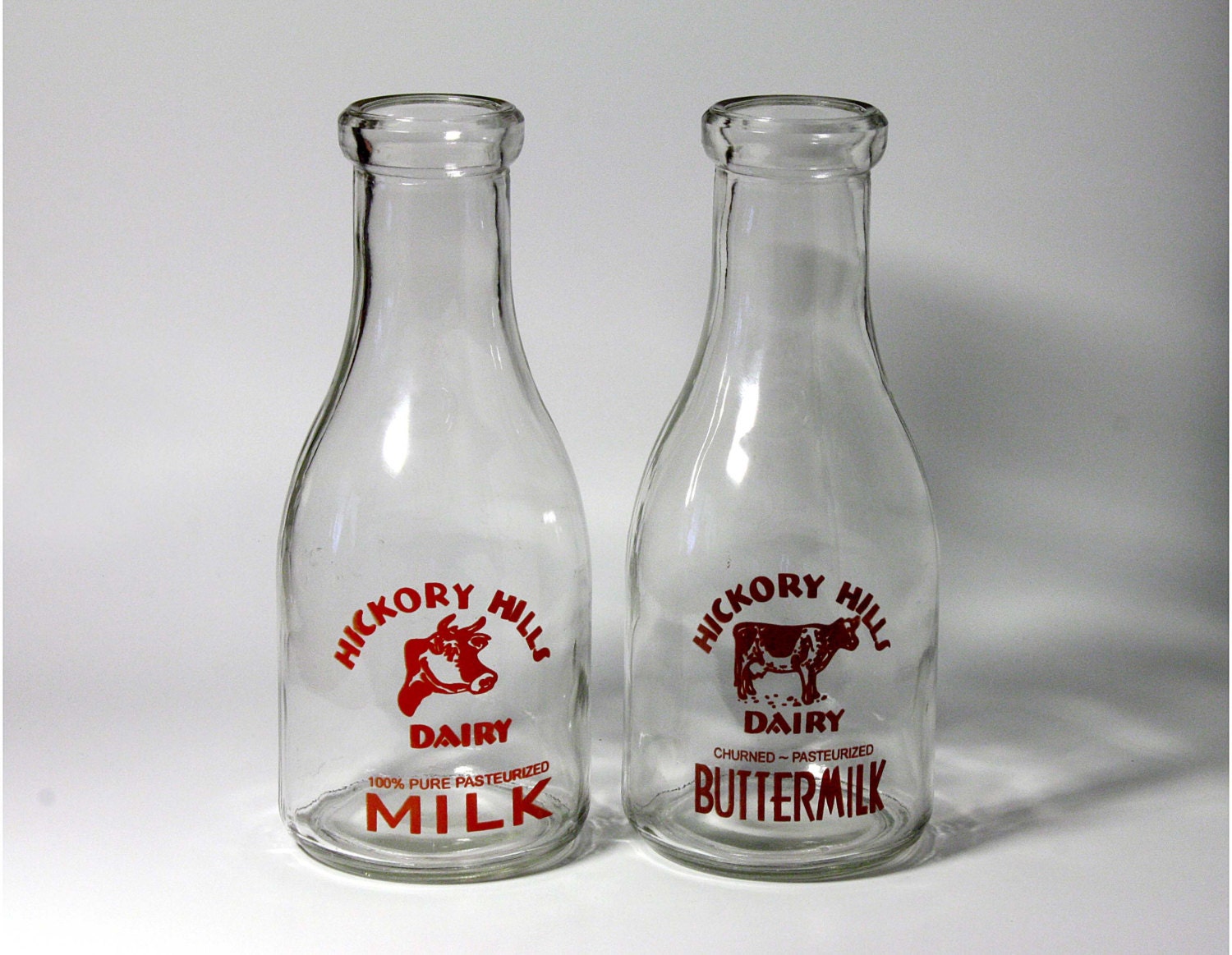 Vintage Milk Bottle Carrier Wire Basket with Milk Bottles