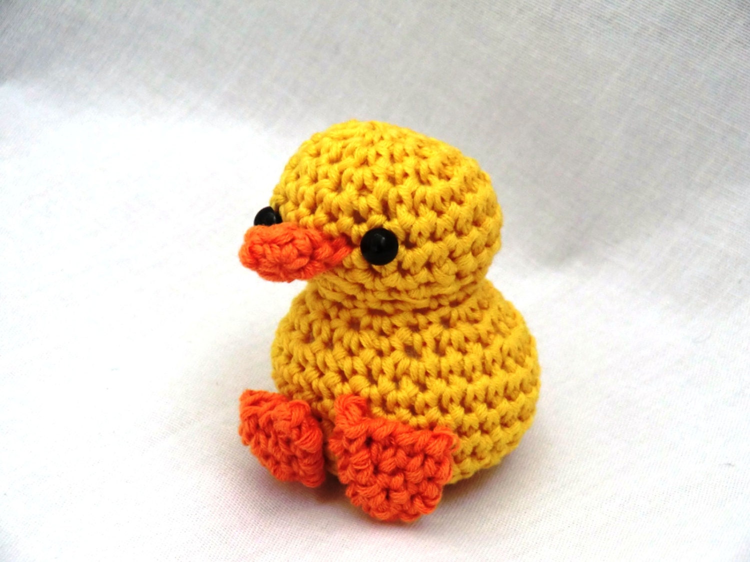 Mini amigurumi duck PDF crochet pattern