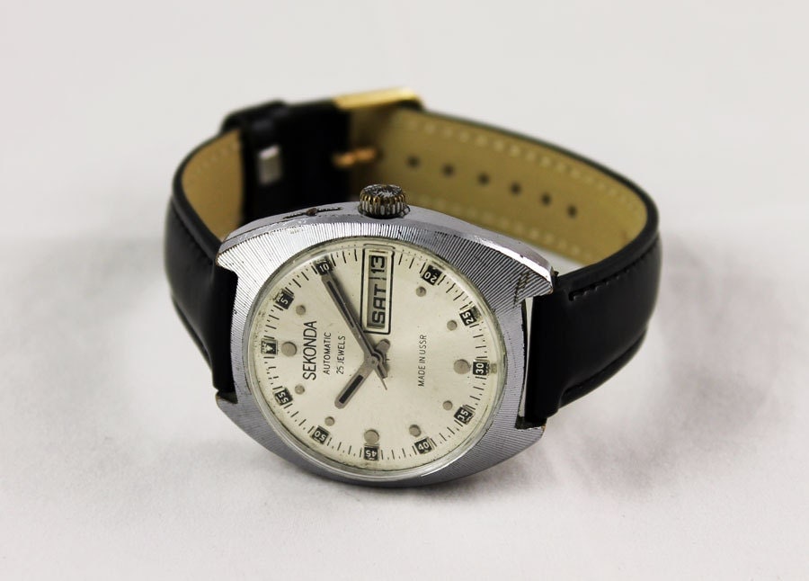 SEKONDA Vintage men's AUTOMATIC watch 25 Jewels by WatchStore