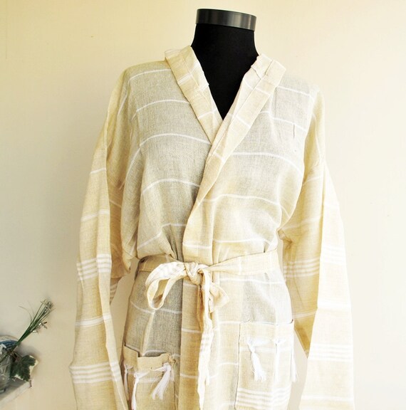 Fast Shipping Bathrobe Bridesmaid Gift Natural Cotton Lightweight Robe Turkish Bath Robe High Quality Bath,Beach,Handmade Eco Friendly Light