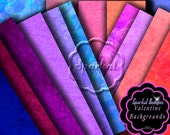 Pink Digital paper Pink Purple Digital Backgrounds Valentine Paper backgrounds Instant Download Digital Scrapbooking Invitation backgrounds Il_170x135