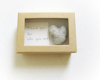 Unique Thank You Cards unique valentine's card for her a heart shaped rock in a Unique Thank You Cards unique valentine's card for her a heart shaped rock in a