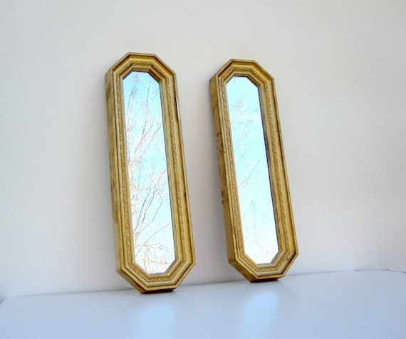 Gold Wall Mirrors Framed Mirror Rectangular by ...