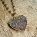 ON SALE 35% Druzy Heart Necklace Drusy Smokey Quartz Gold Vermeil Gemstone Chain