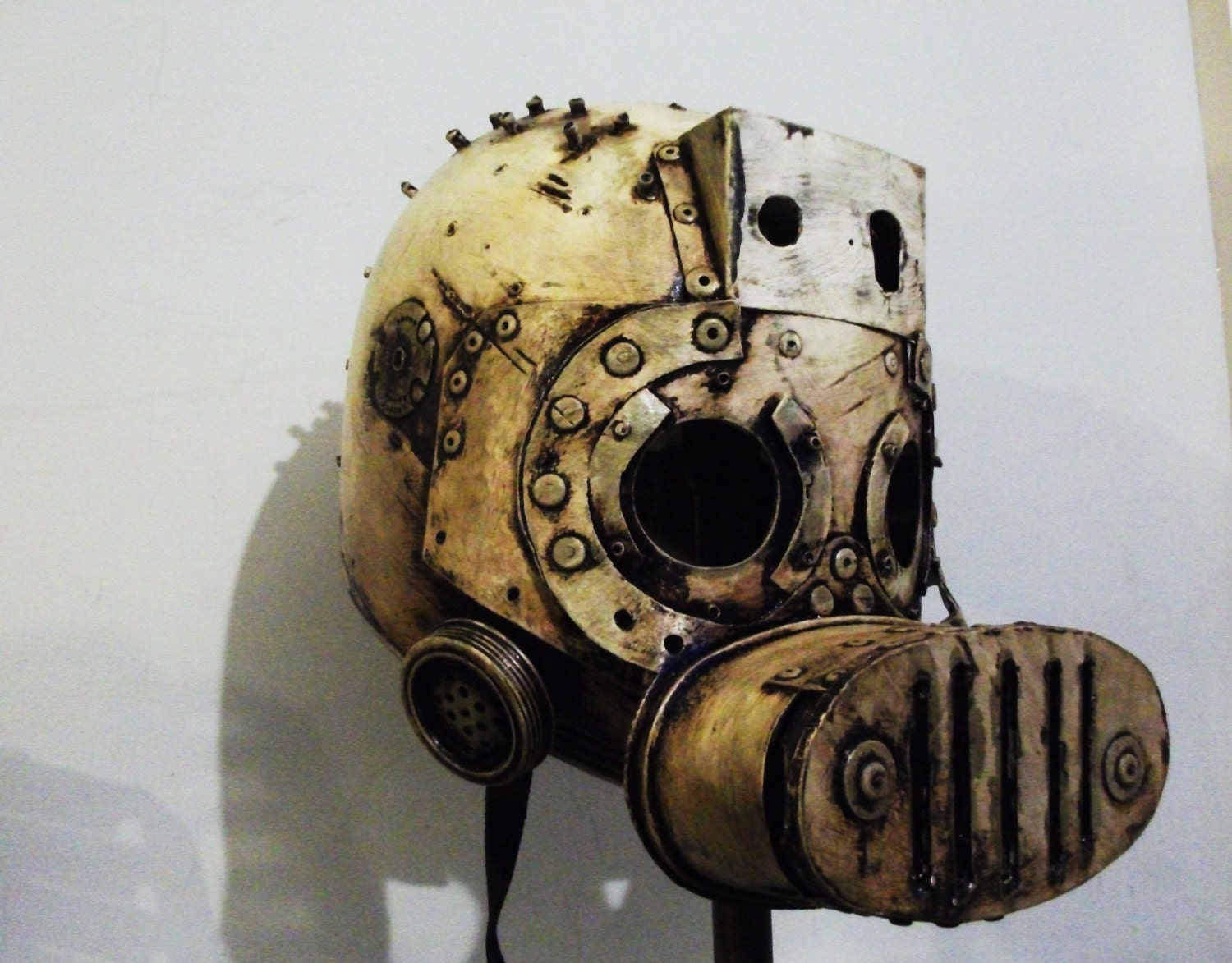 Gruber the Juggernaut Post Apocalypse helmet