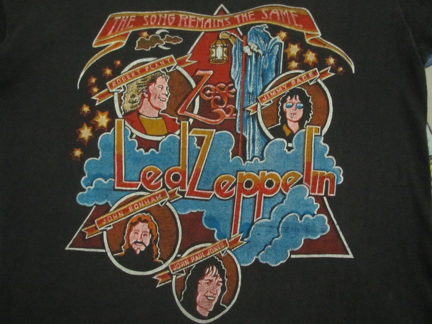 Original LED ZEPPELIN Vintage 1976 T SHIRT