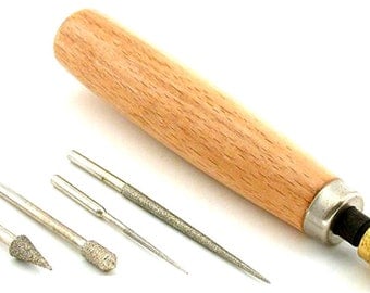1 Set of Quality Bead Reamer for Large hole pearl or Gemstone