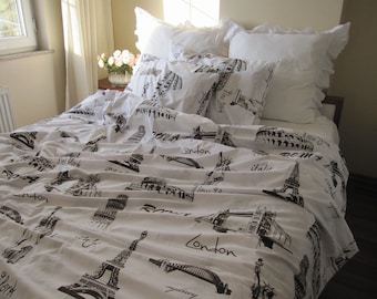 paris bedding | etsy paris bedding | etsy