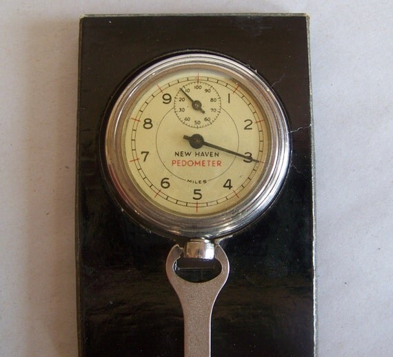 Vintage New Haven Pedometer from the 1950's made by the