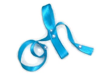 Oh.... Turquoise Blue Ribbon...3/8" X 15 Feet