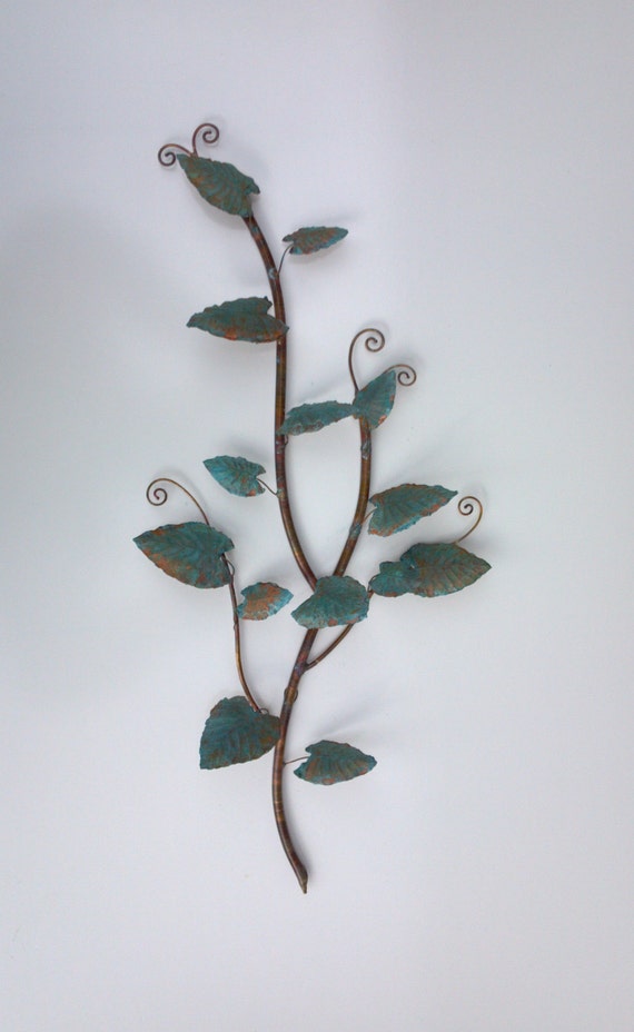 Copper Jungle Vine Branch Wall Hanging 21:patinahome