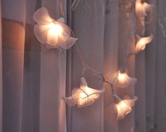 Popular items for flower string lights on Etsy