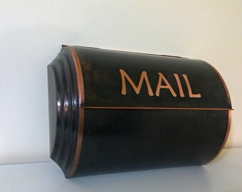 Wall Mount patina copper Mailbox