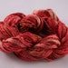 Embroidery Thread perle cotton Variegated Red copper Gold quilting cotton scrapbooking embellishmentTextured yarn