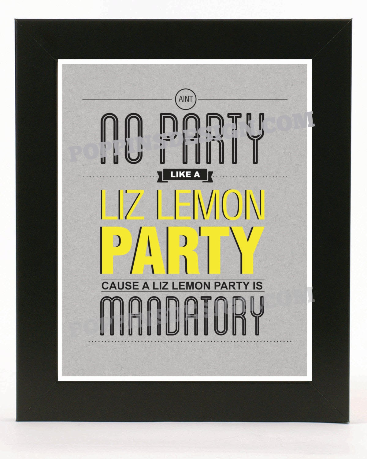 8x10 30 Rock Liz Lemon Party