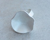 Sterling Silver Oyster Ring
