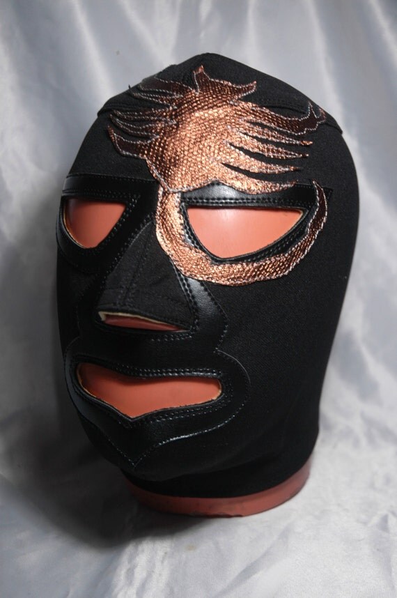 Golden Scorpion Wrestling Mask by RomeroMaskShop on Etsy