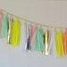 Sherbet Obsessed 27 Sparkle & Shine Tissue Tassel Garland