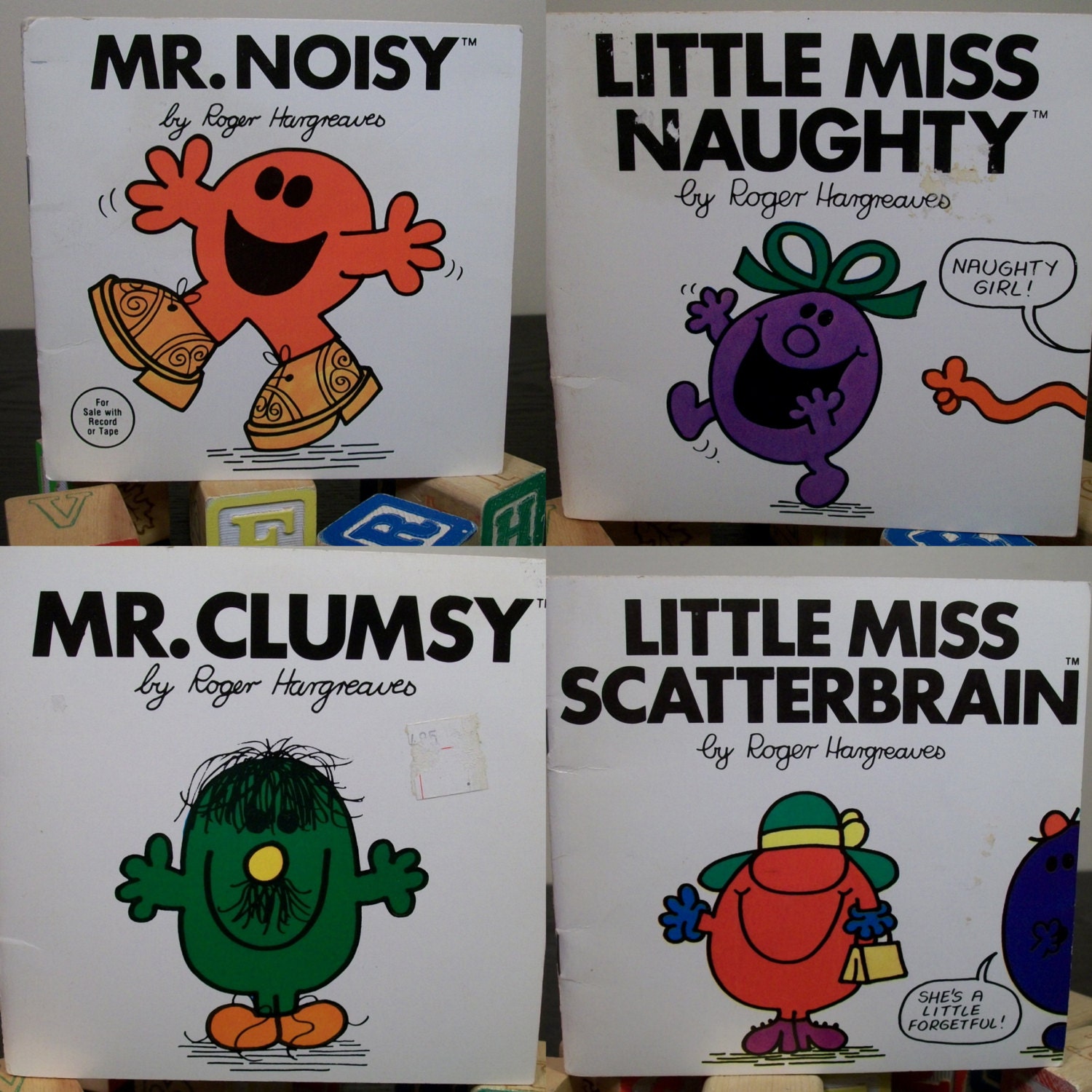 Mr men and little miss book set