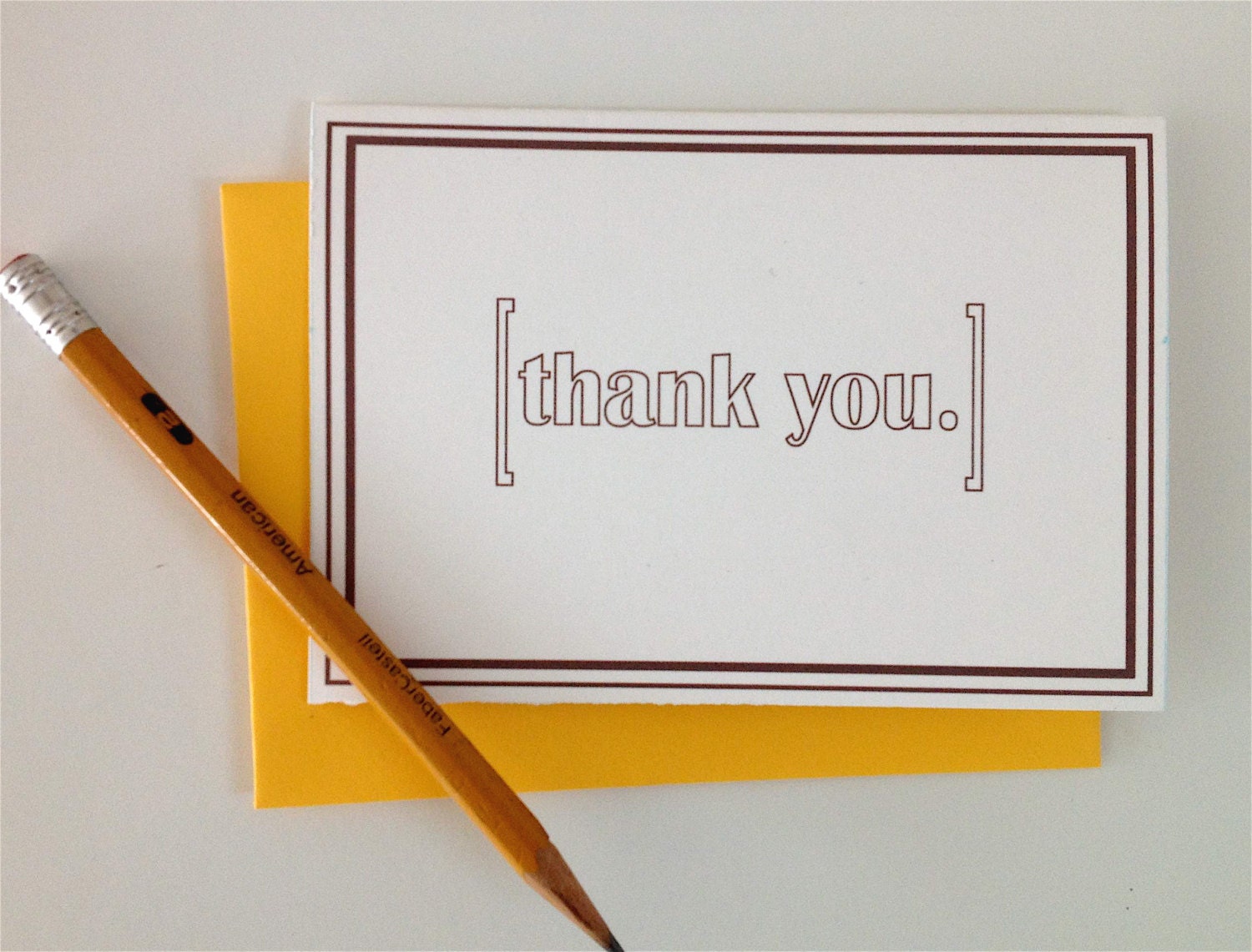 Thank You Notes by GiantGnomepaperco on Etsy