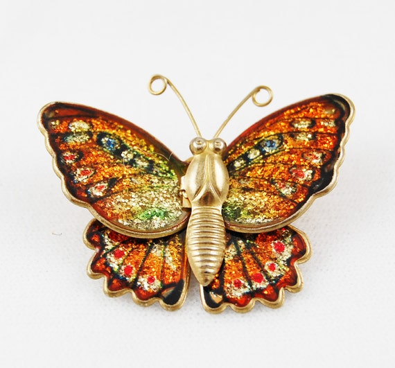 Vintage Butterfly Brooch