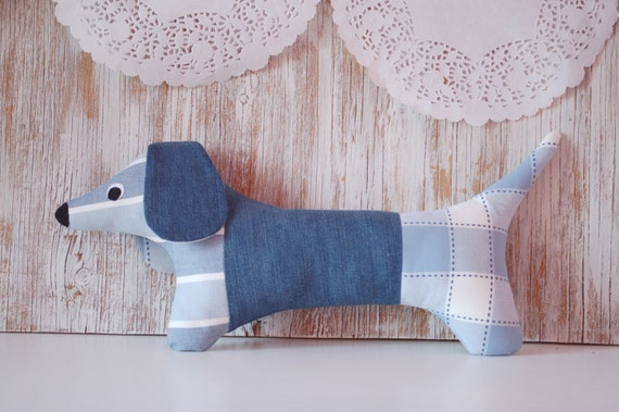 stuffed sausage dog toy