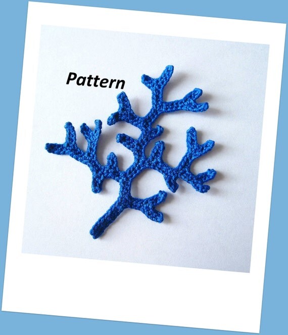 Coral Branch Crochet Pattern