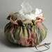 Vintage Drawstring Bundle of Old Scraps of Laces