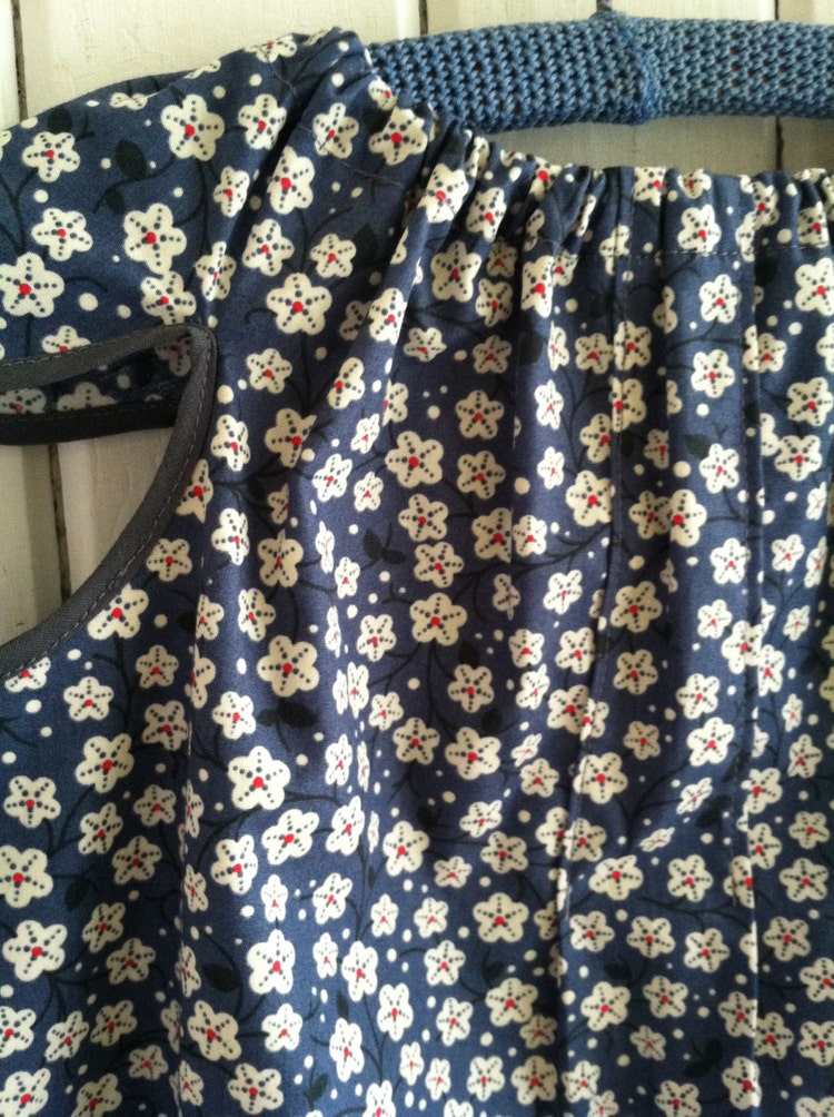 baby apron / open-back pinafore dress / fit 1year up to by washday